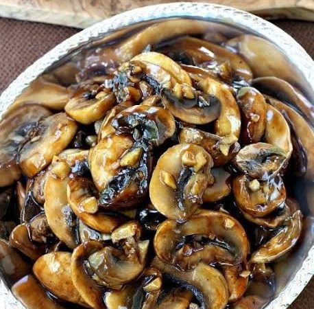Mushroom With Oyster Sauce